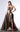Prom Dresses A Line Long Formal Metallic Evening Prom Dress Metallic Silver