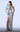 Formal Dresses Fitted Long Formal 3D Flower Evening Prom Dress Blue