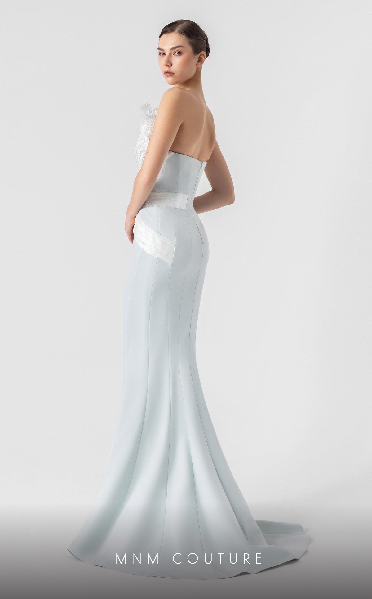 Formal Dresses Long Prom Mermaid Formal Dress MNM Couture G1904 Blue