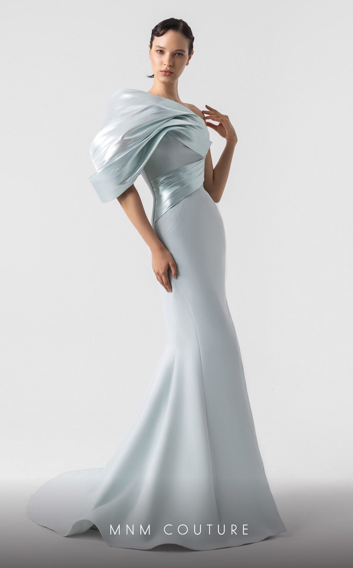 Prom Dresses Long Formal Ruffle Prom Dress Mint