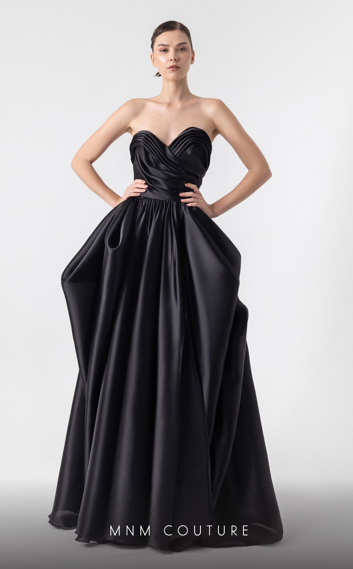 Formal Dresses Long Prom Formal Evening Dress MNM Couture G1921 Black