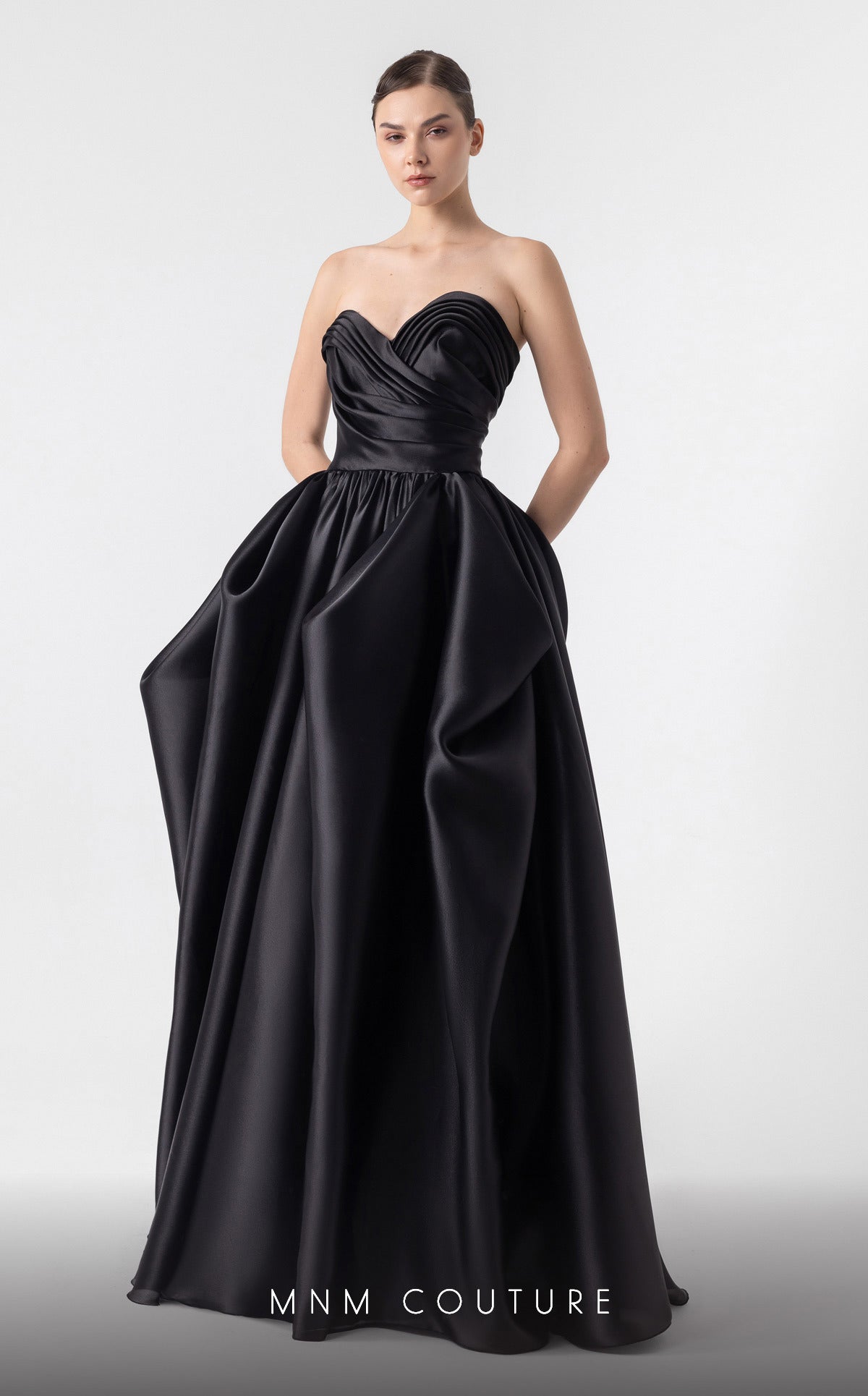 Formal Dresses Long Prom Formal Evening Dress MNM Couture G1921 Black