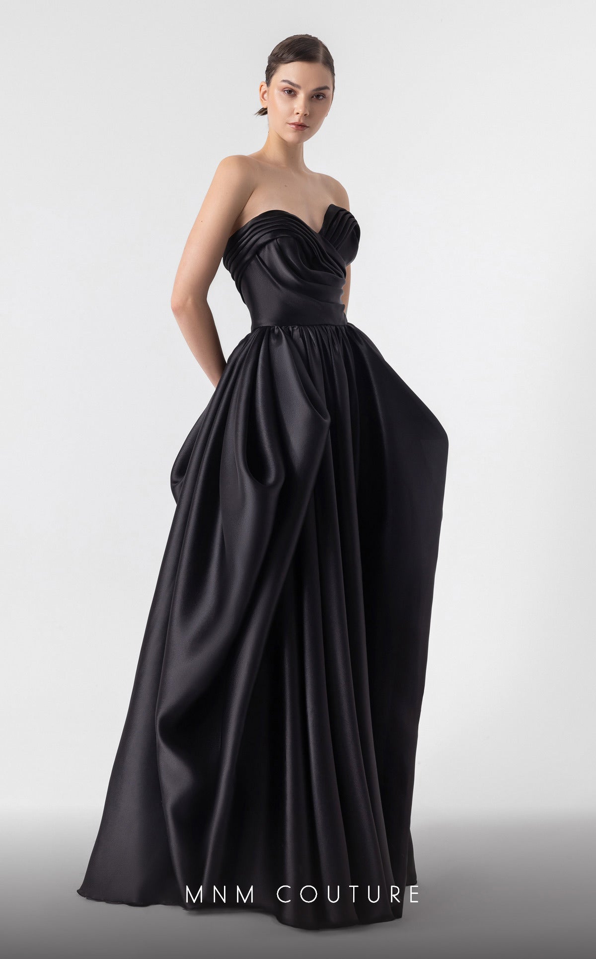Formal Dresses Long Prom Formal Evening Dress MNM Couture G1921 Black