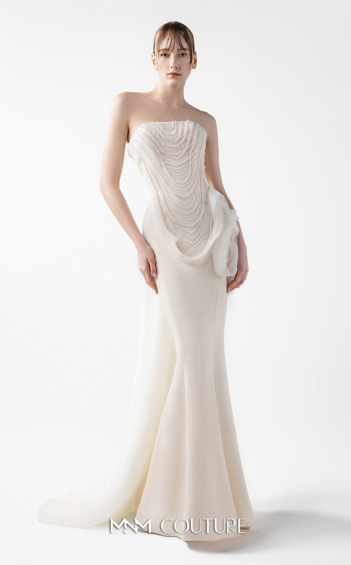 Long Mermaid Lace Formal Prom Dress MNM Couture G2015 – The Dress Outlet