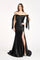 Prom Dresses Gathered Bodice Prom Mermaid Dress Black