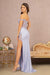 Prom Dresses Long Off Shoulder Glitter Prom Gown Periwinkle Blue