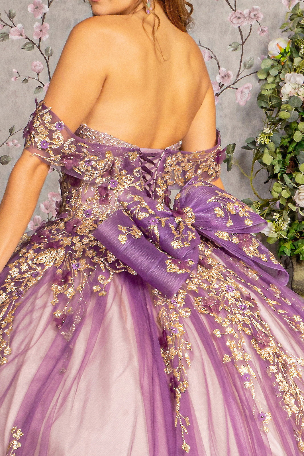 Long Ball Gown Quinceanera Dress