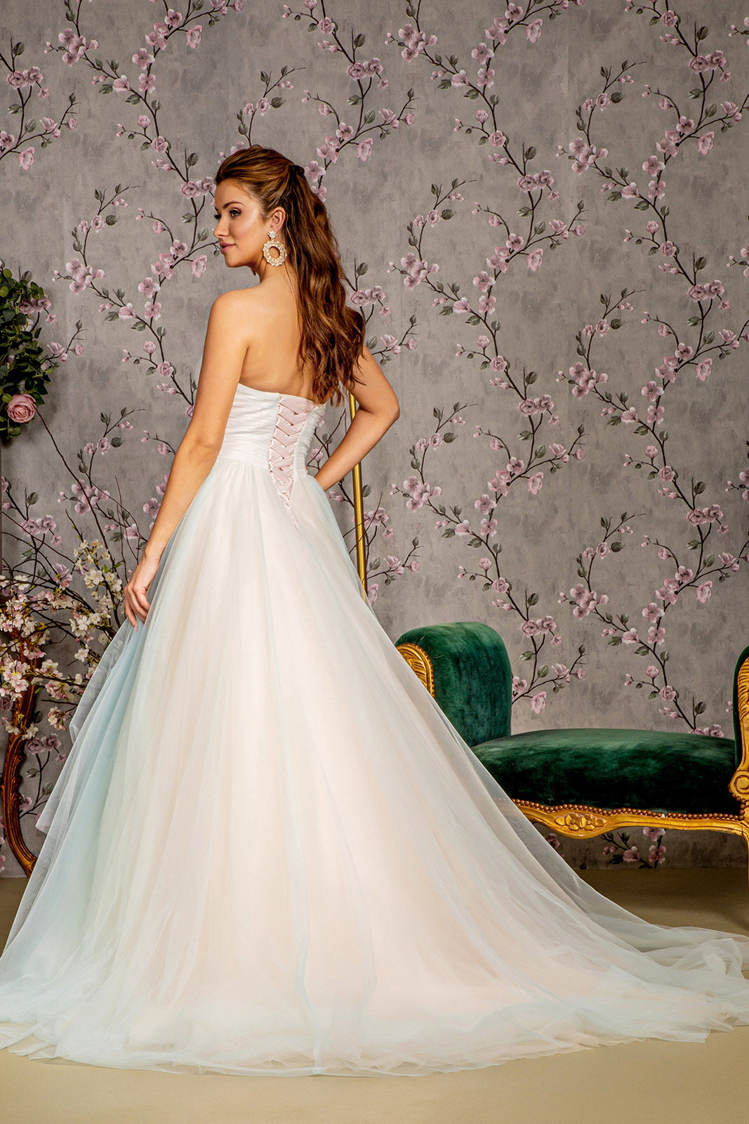 Long Formal A Line Evening Prom Dress