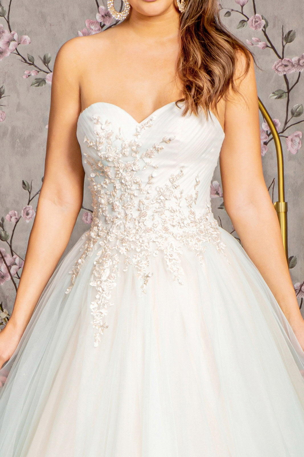 Long Formal A Line Evening Prom Dress