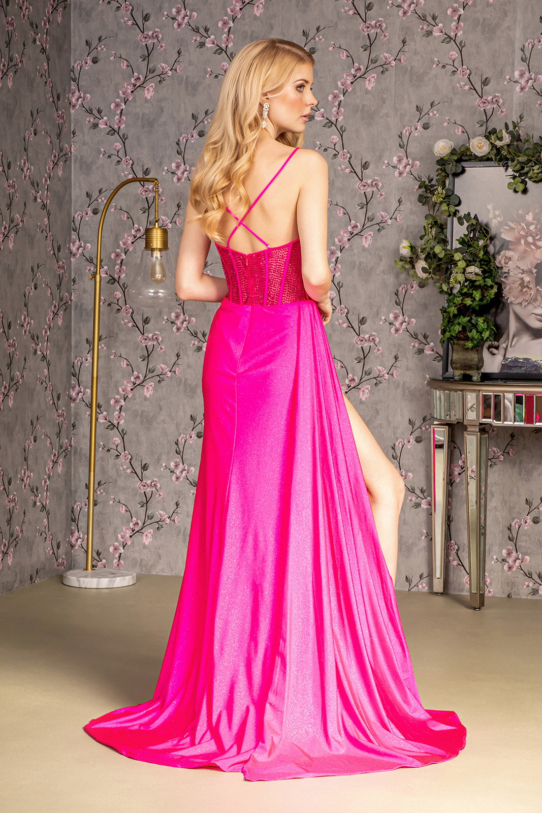 Prom Long Beaded Formal Mermaid Dress