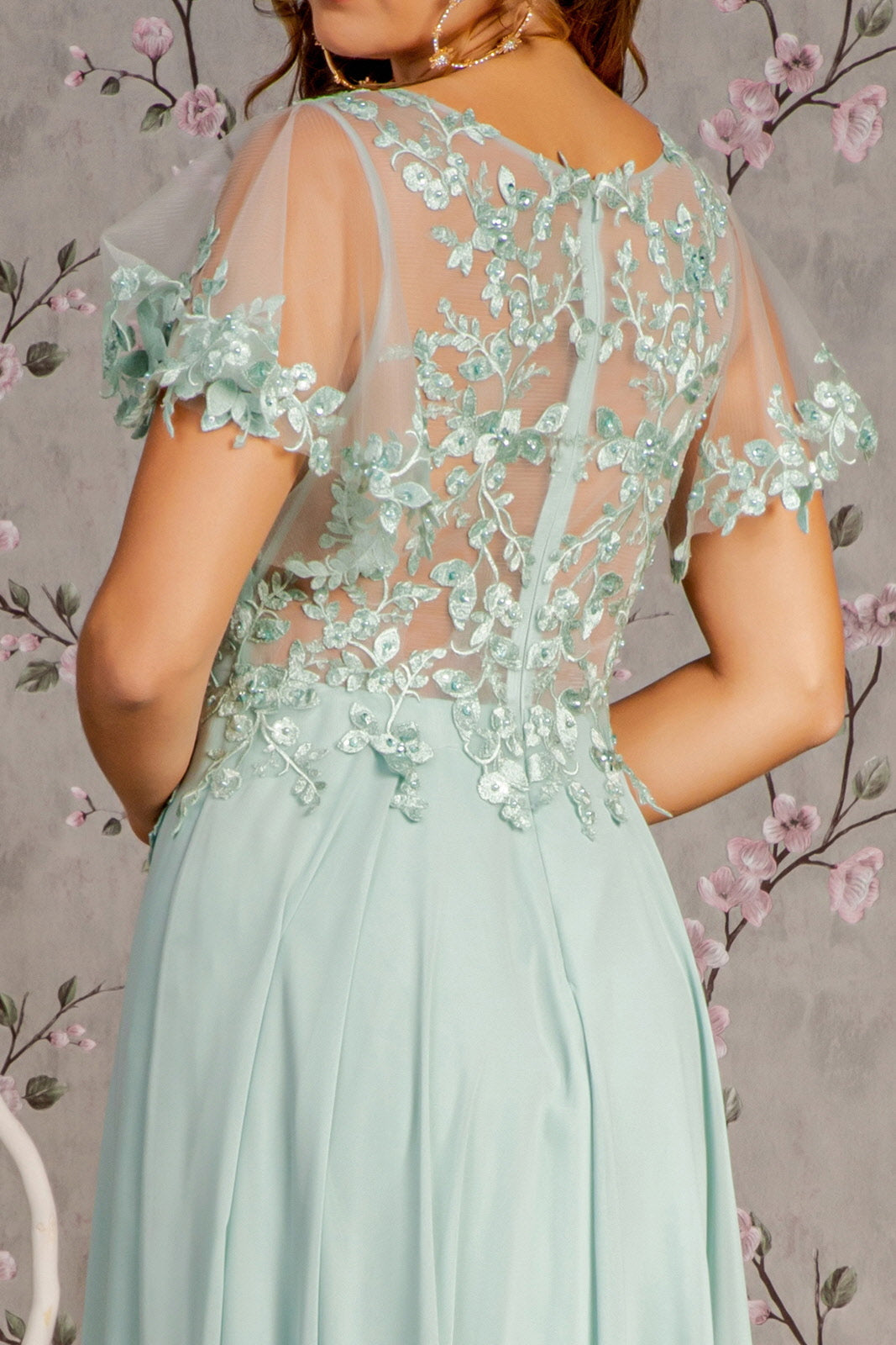 Sage Mother of the Bride Long Formal A Line Dress for $228.0 – The