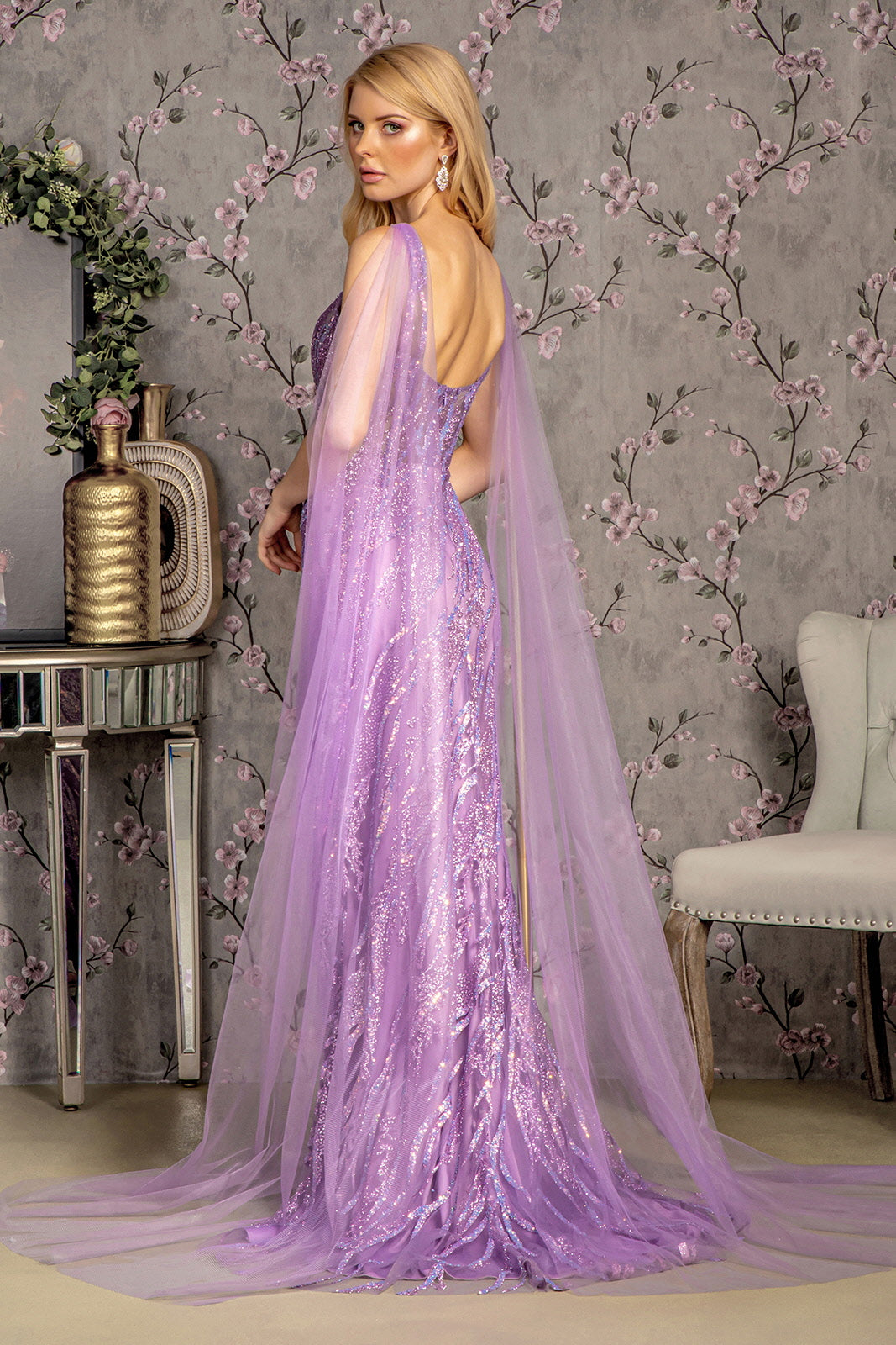 Long Sequin Mermaid Prom Formal Dress