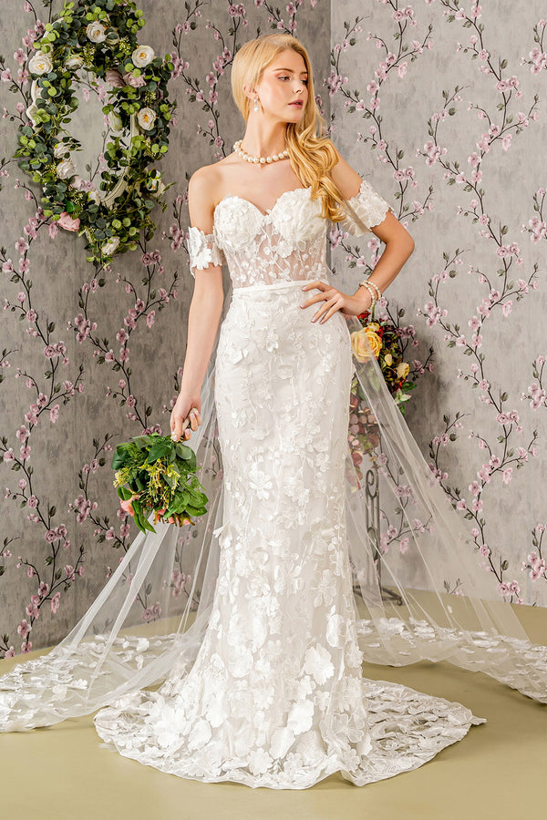 Long Mermaid Wedding Dress