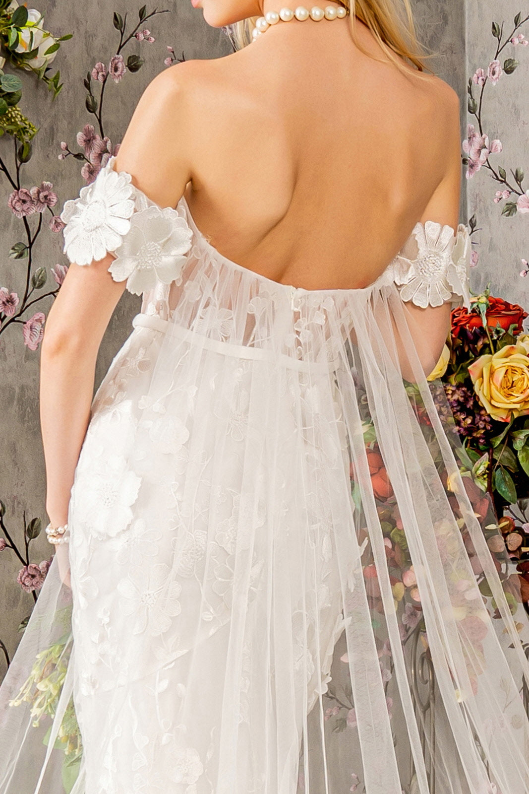 Long Mermaid Wedding Dress