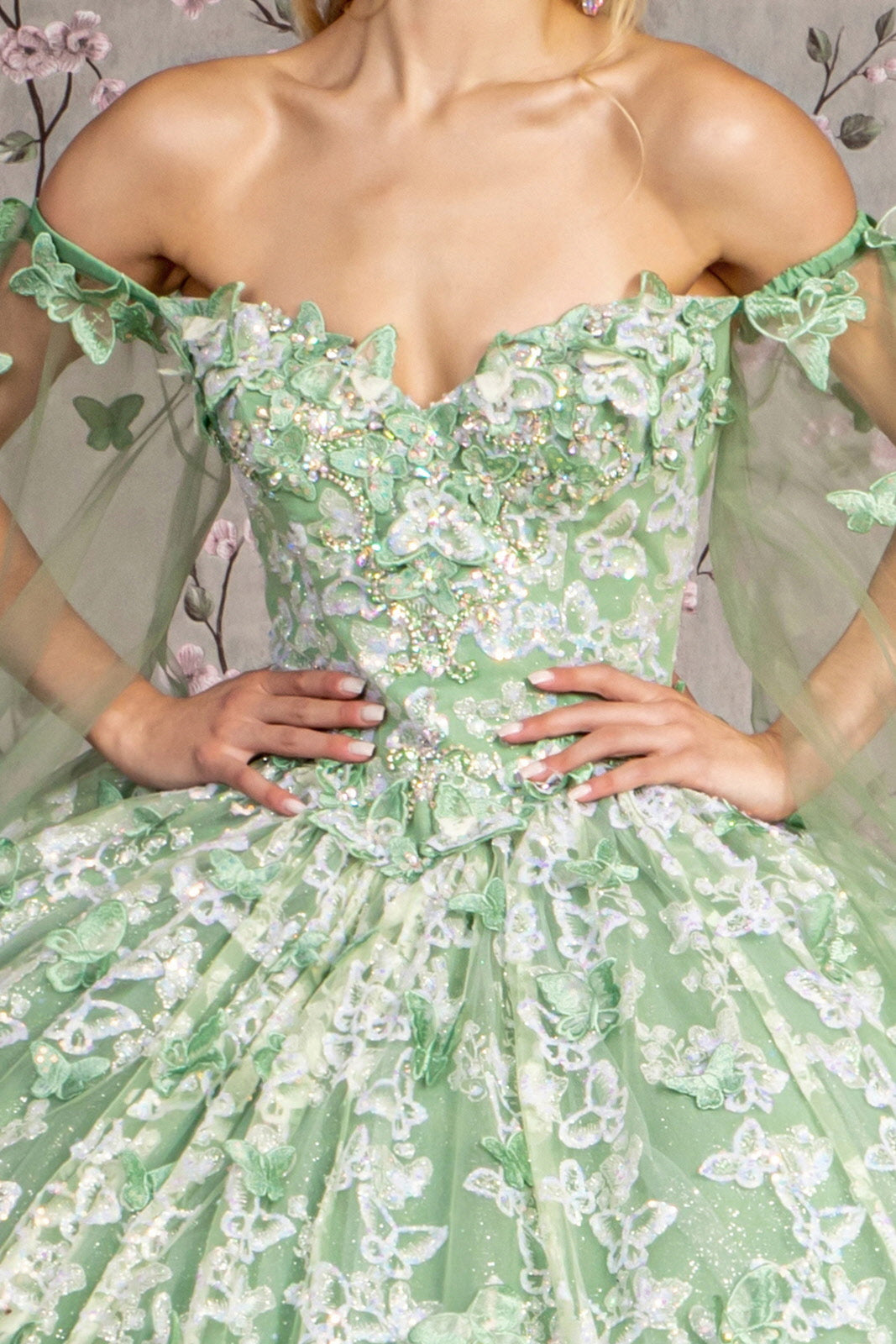 Long Sweet 16 Quinceanera Dress