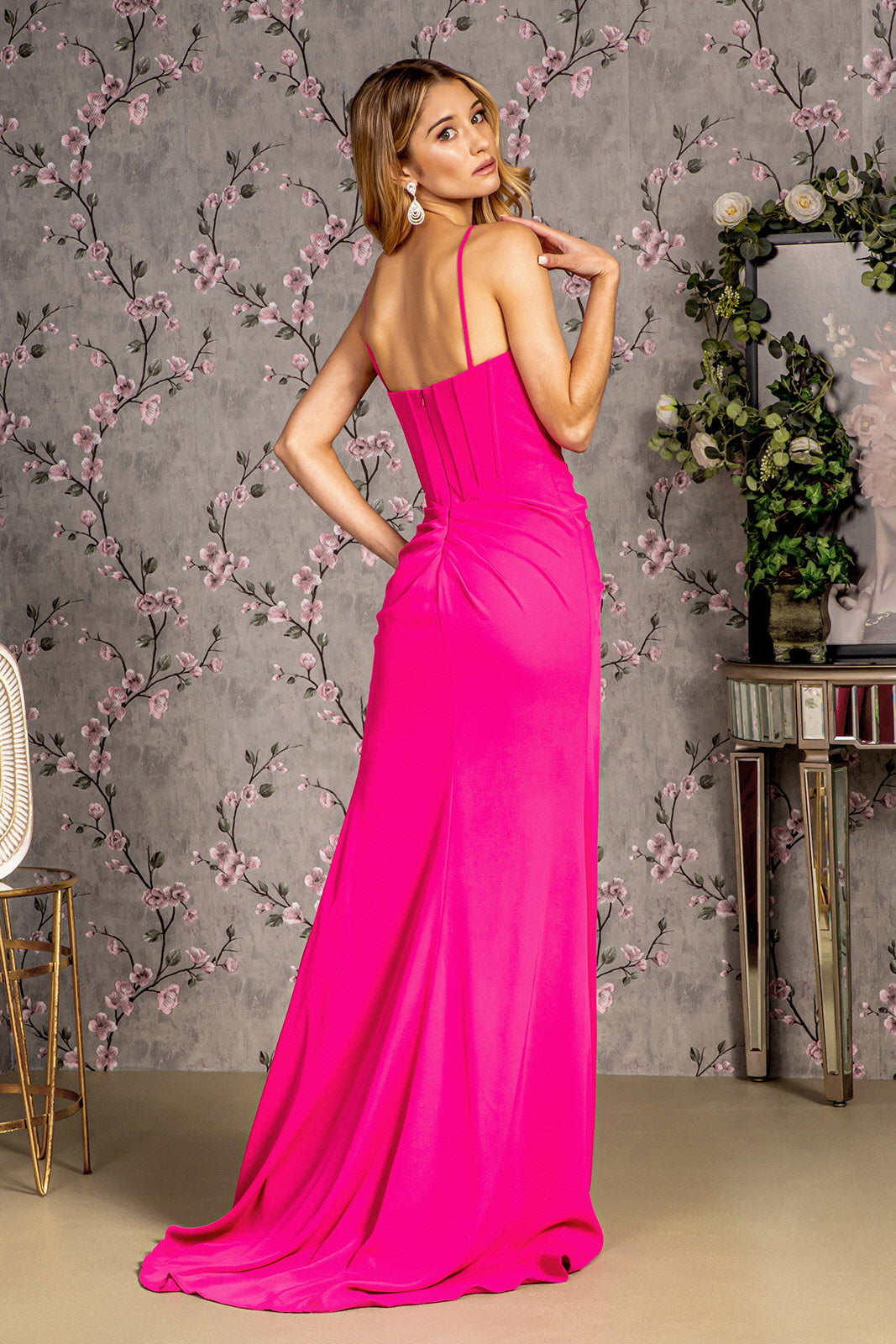 Long Formal Mermaid Fit Prom Dress