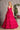 Prom Dresses Prom Ruffled Skirt Mesh A line Long Dress Fuchsia
