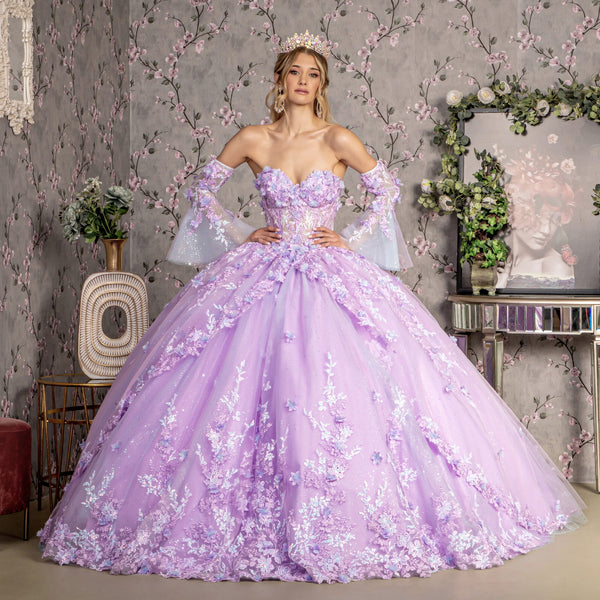 Long Quinceanera Dress Sweet 16 Ball Gown