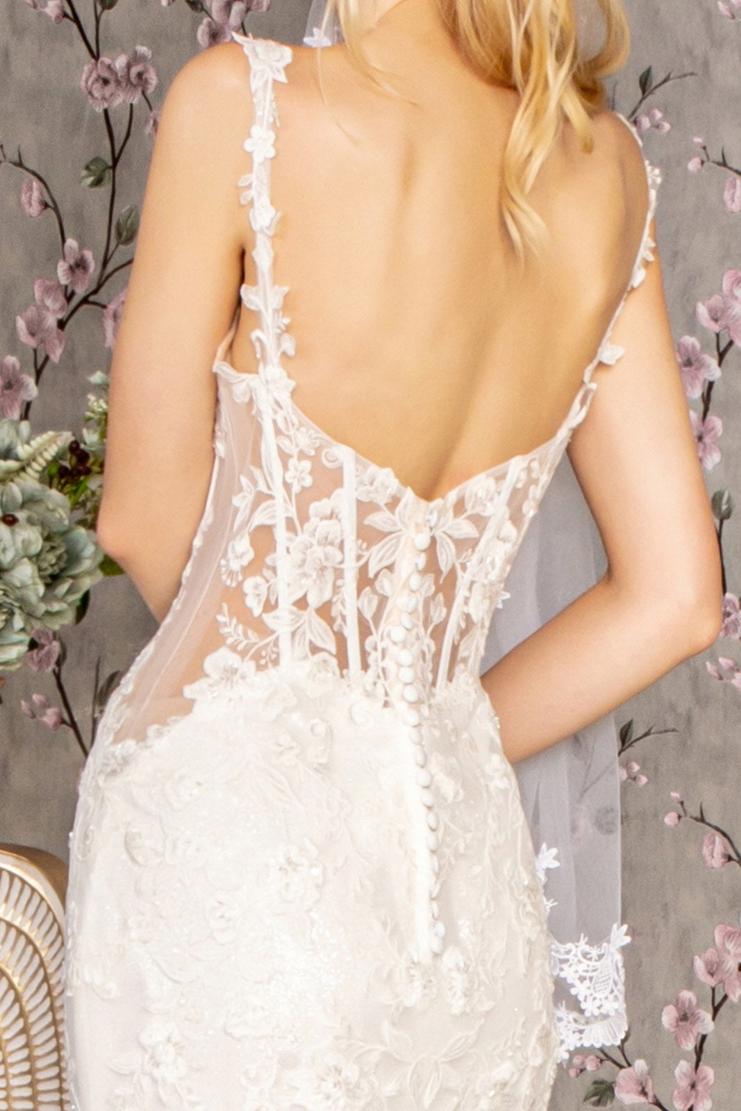 Long Mermaid Wedding Dress