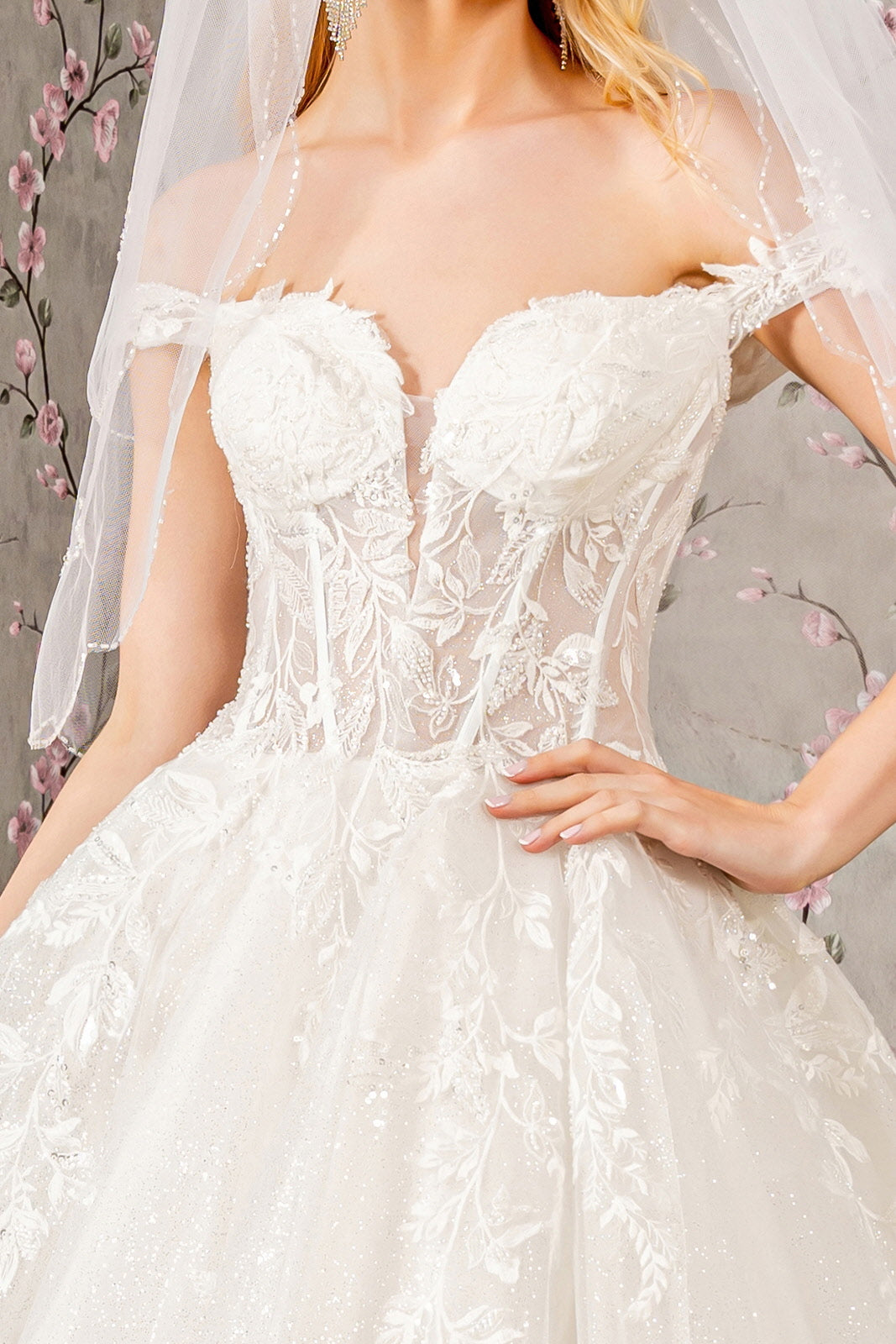 Long Bridal Gown A Line Wedding Dress