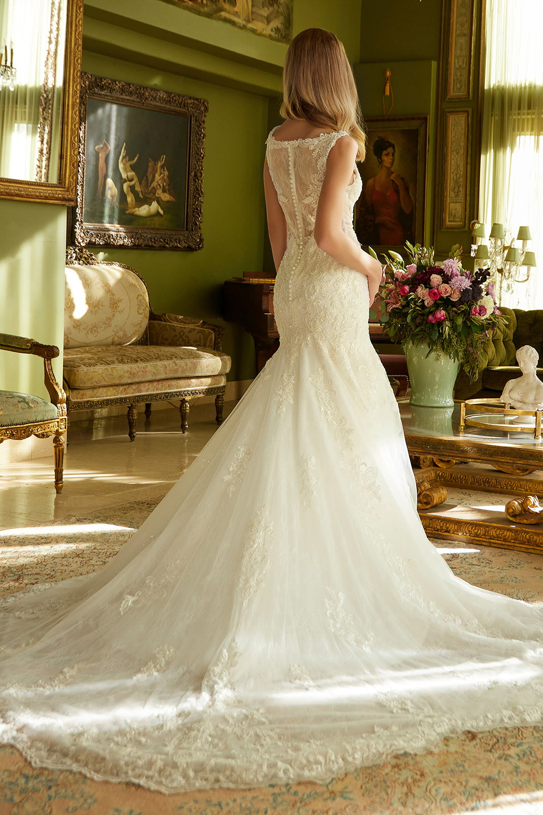 Long Bridal Gown Mermaid Wedding Dress