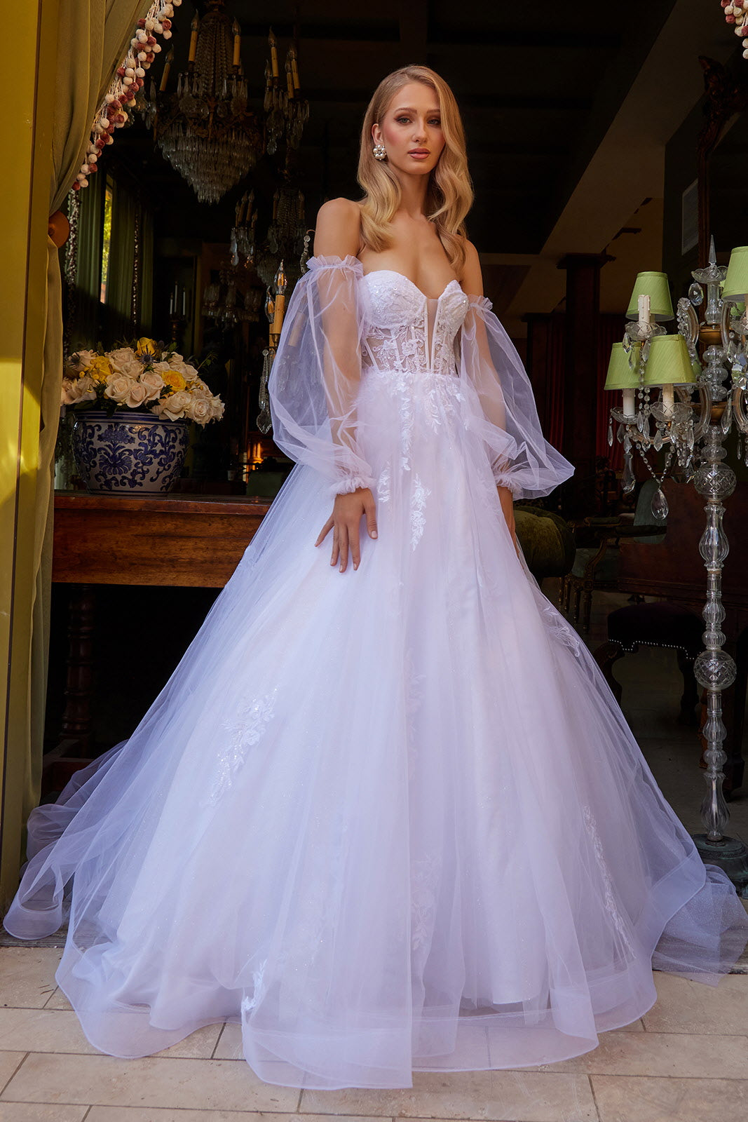 Long Glitter Sequin A Line Wedding Dress The Dress Outlet Long Glitter Sequin A Line Wedding Dress The Dress Outlet