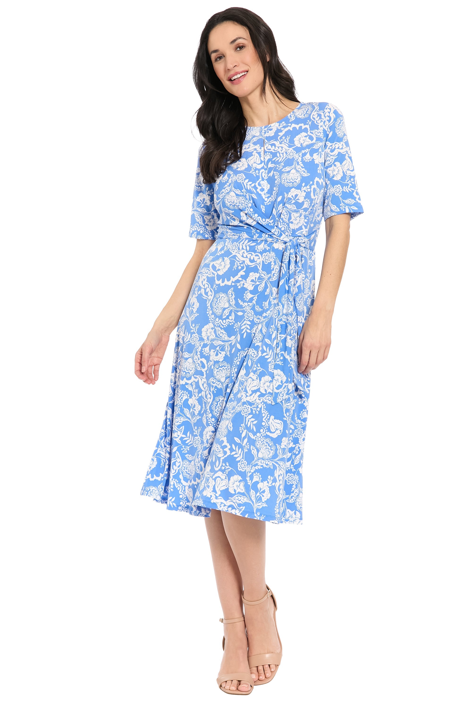 London Times Dress T8187M
