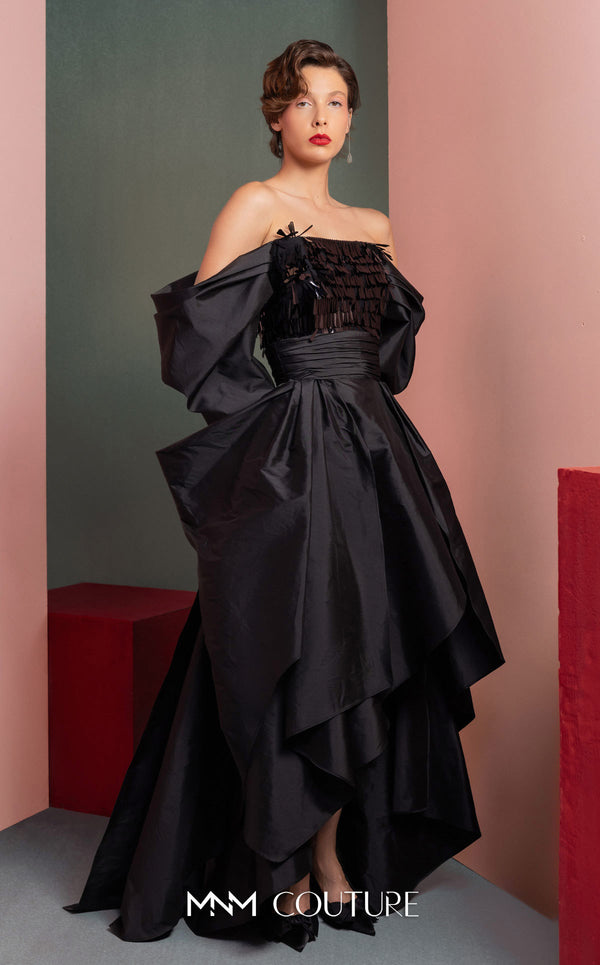 High Low A Line Formal Prom Dress MNM Couture GOF2506