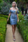 Cocktail Dresses Short Cocktail Homecoming Bodycon Dress Smoky Blue