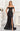 Prom Dresses Long Fitted Corset Formal Applique Prom Dress Black
