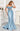 Prom Dresses Long Fitted Corset Formal Applique Prom Dress Dusty Blue