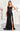 Prom Dresses Pleated Long Formal Applique Corset Prom Dress Black