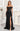 Prom Dresses Glitter Long Corset Fitted Formal Prom Dress Black