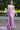 Prom Dresses Pleated Long Formal Slit Beaded Prom Evening Gown Lilac