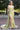 Prom Dresses Pleated Long Formal Slit Beaded Prom Evening Gown Sage
