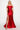Prom Dresses Fitted Formal Long Pleated Prom Dress Red