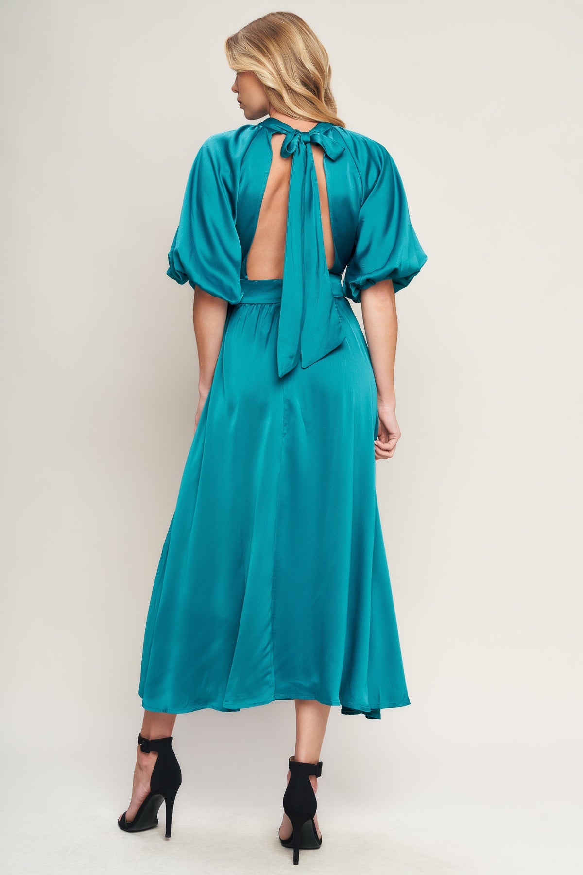 Cocktail Dresses Short Tea Length Cocktail Dress Flying Tomato ID20283 Turquoise