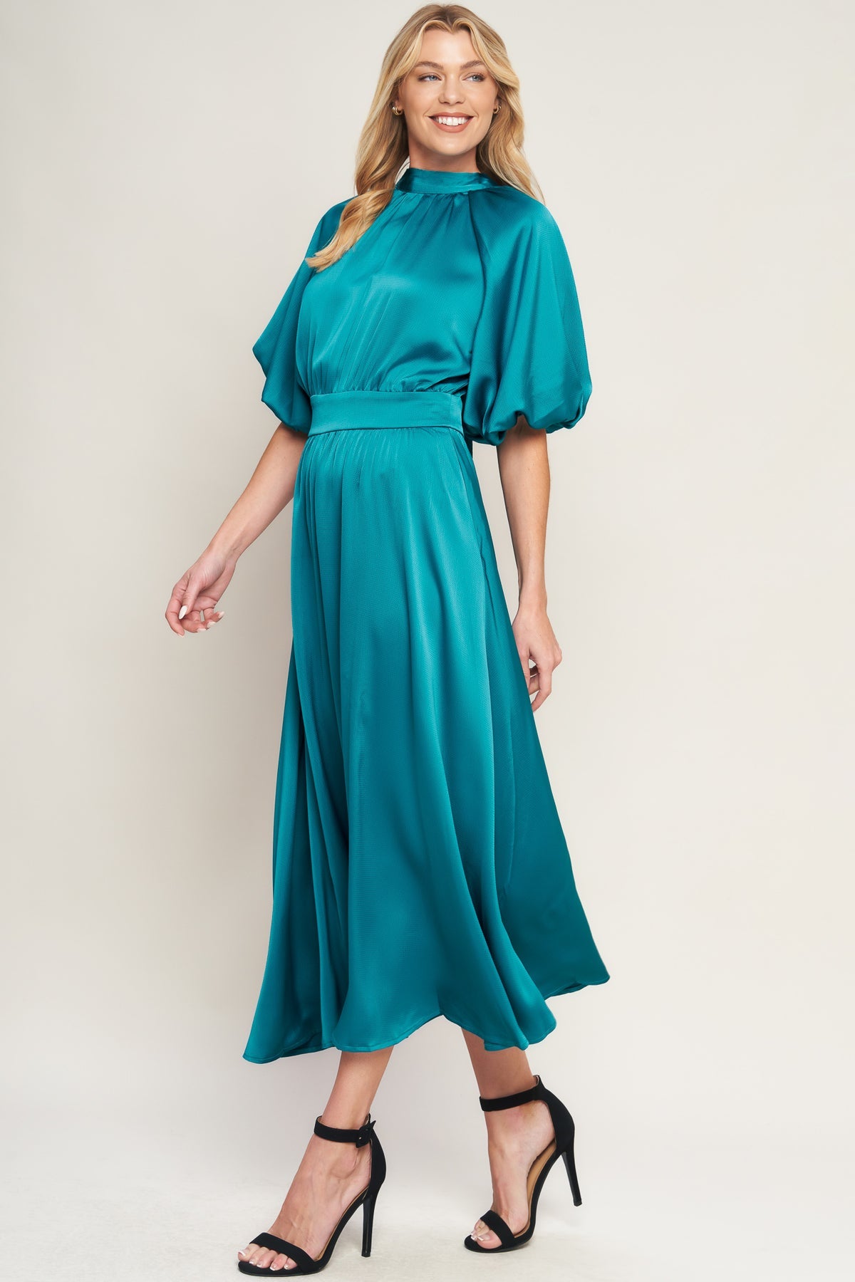Cocktail Dresses Short Tea Length Cocktail Dress Flying Tomato ID20283 Turquoise