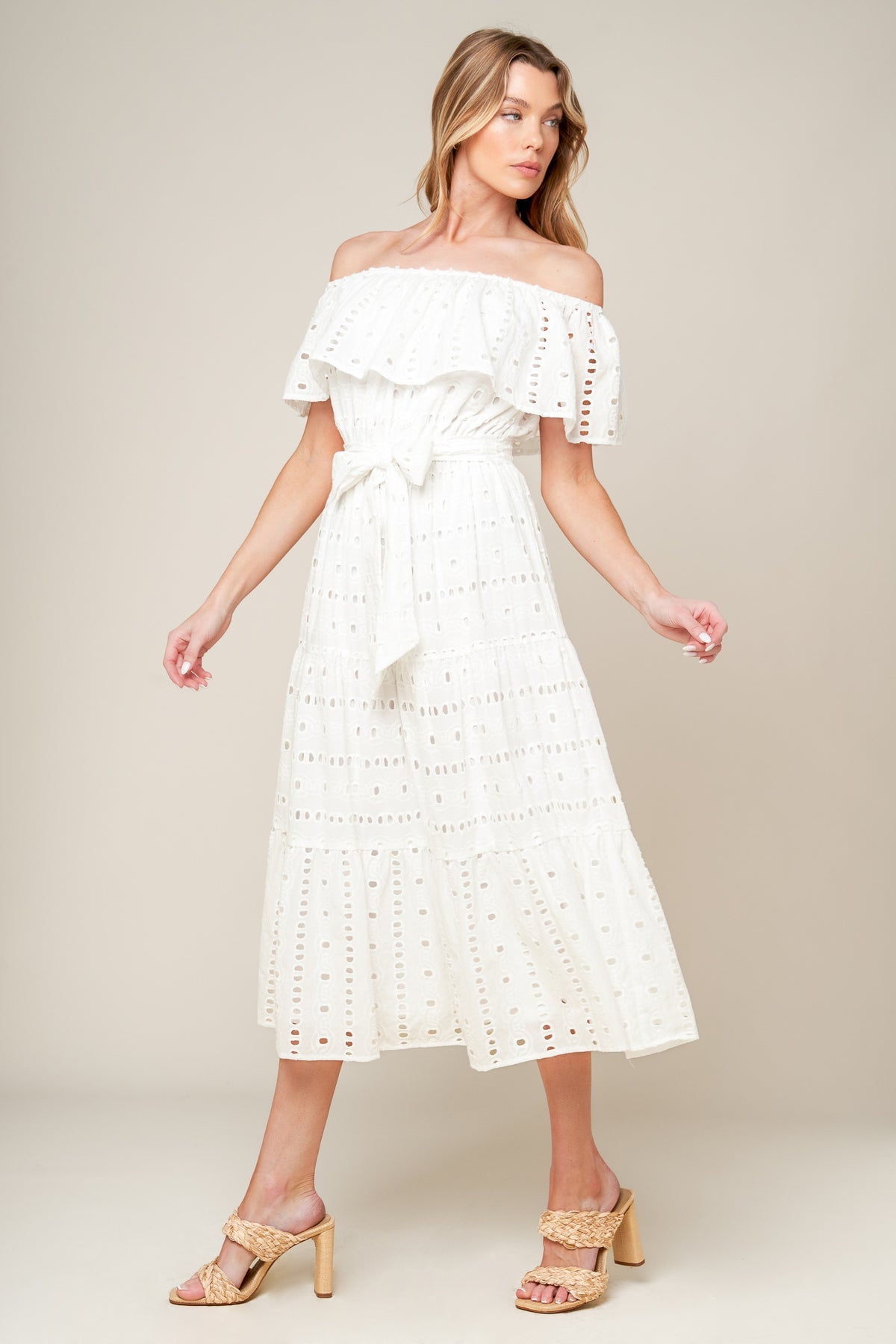 Cocktail Dresses Midi Evening Cocktail Formal Dress Flying Tomato ID20725 White