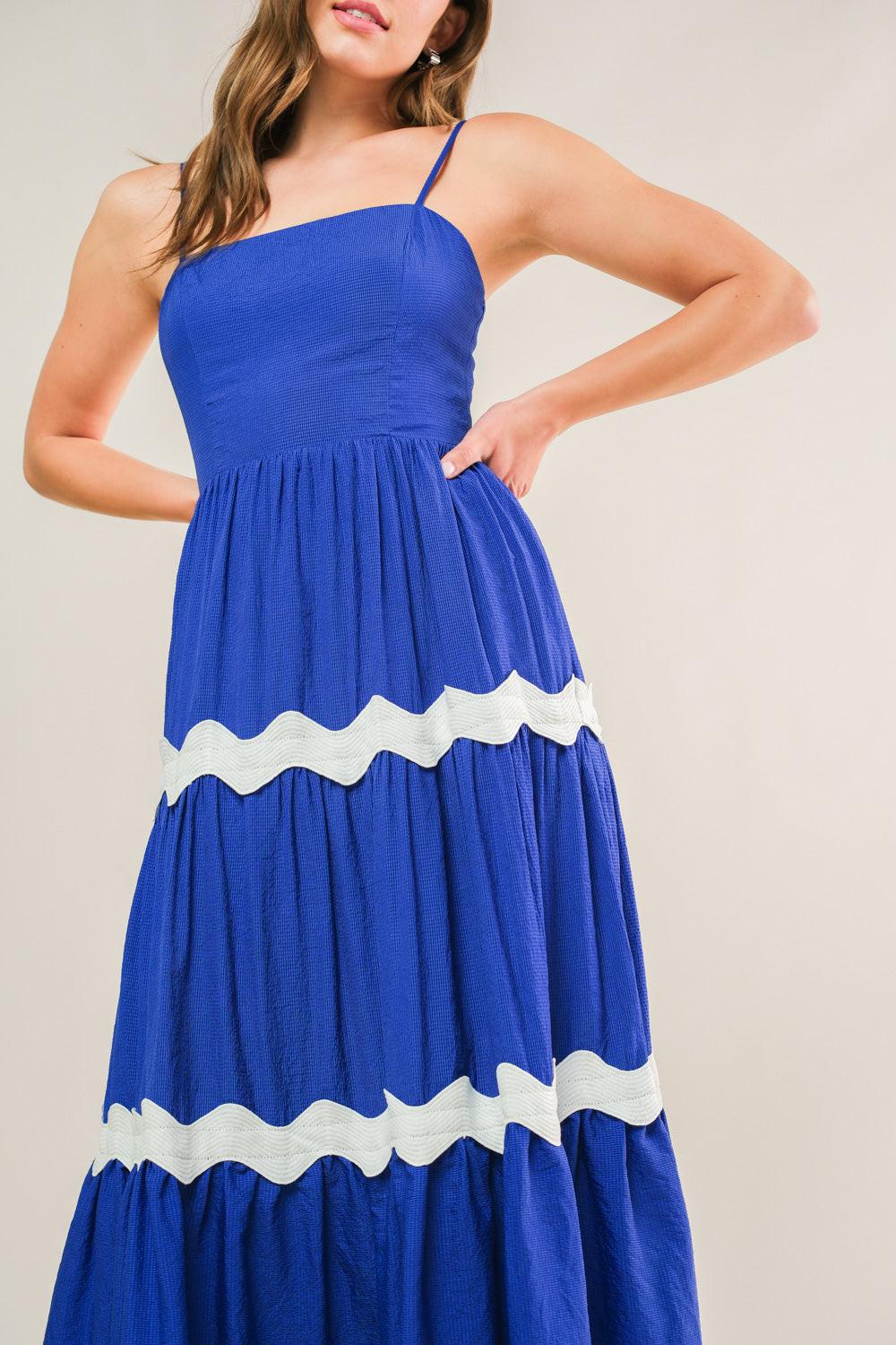 Square Midi Chiffon Cocktail A-Line Flying Tomato ID21260