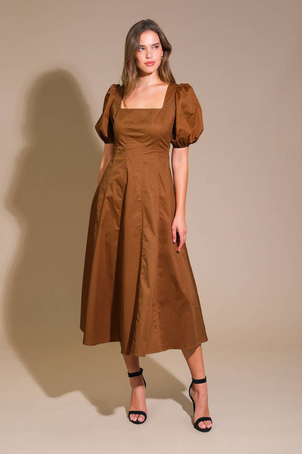 Formal Cocktail Midi A Line Dress Flying Tomato ID21608