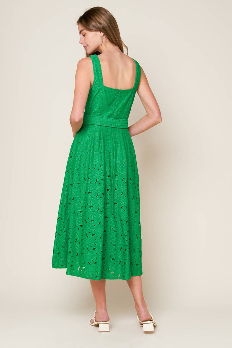 Cocktail Dresses A Line Short Cocktail Midi Lace Dress Flying Tomato ID22104 Green