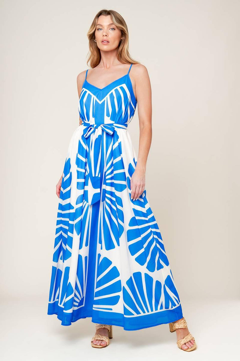 V-Neck Floor-Length Chiffon Wedding Guest A-Line Dress Flying Tomato ID22164