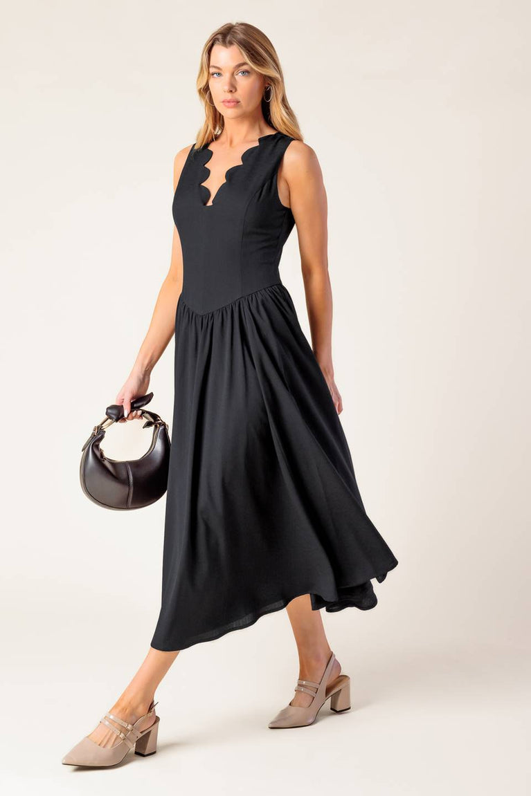 Cocktail Dresses A Line Short Midi Cocktail Dress Flying Tomato ID22378 Black