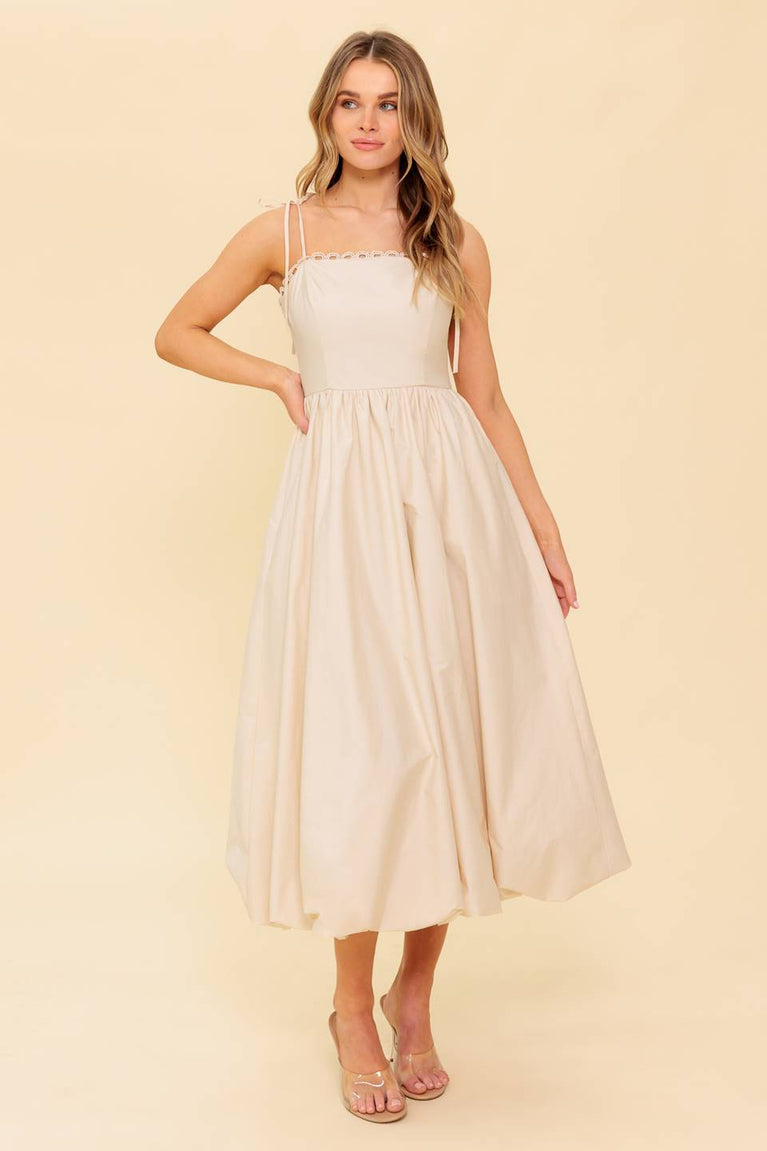 Cocktail Dresses Short A Line Midi Lace Cocktail Dress Flying Tomato ID22429 Cream