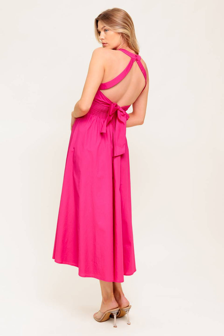 Cocktail Dresses Short A Line Midi Cocktail Dress Flying Tomato ID22575 Fuchsia