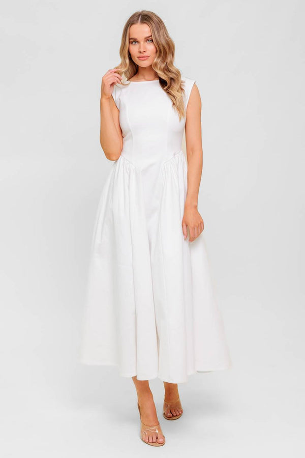 A Line Short Tea Length Bridal Wedding Dress Flying Tomato ID22586