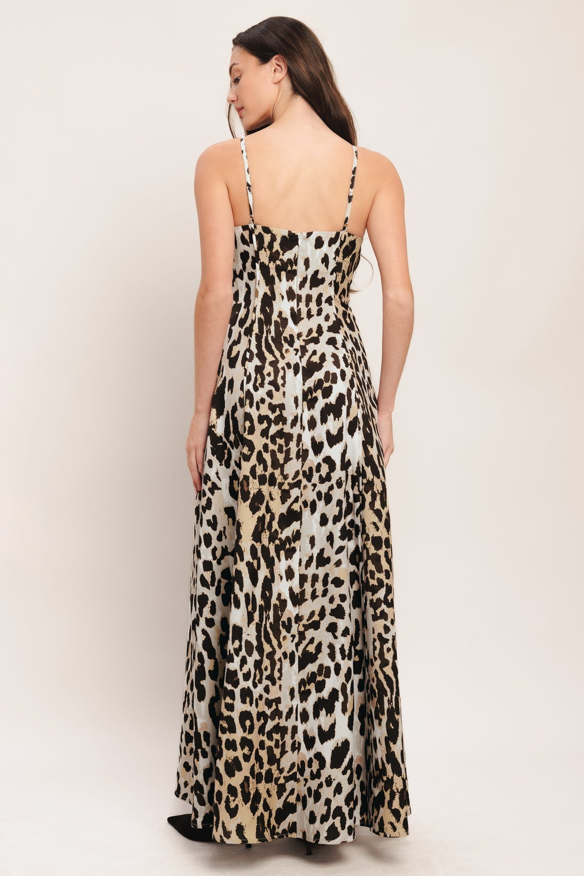 Formal Dresses Long Formal Print A Line Evening Prom Dress Flying Tomato ID22739 Ivory