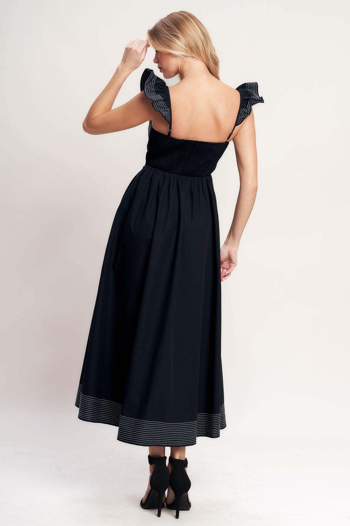 Cocktail Dresses Short Midi A Line Cocktail Dress Flying Tomato ID22872 Black