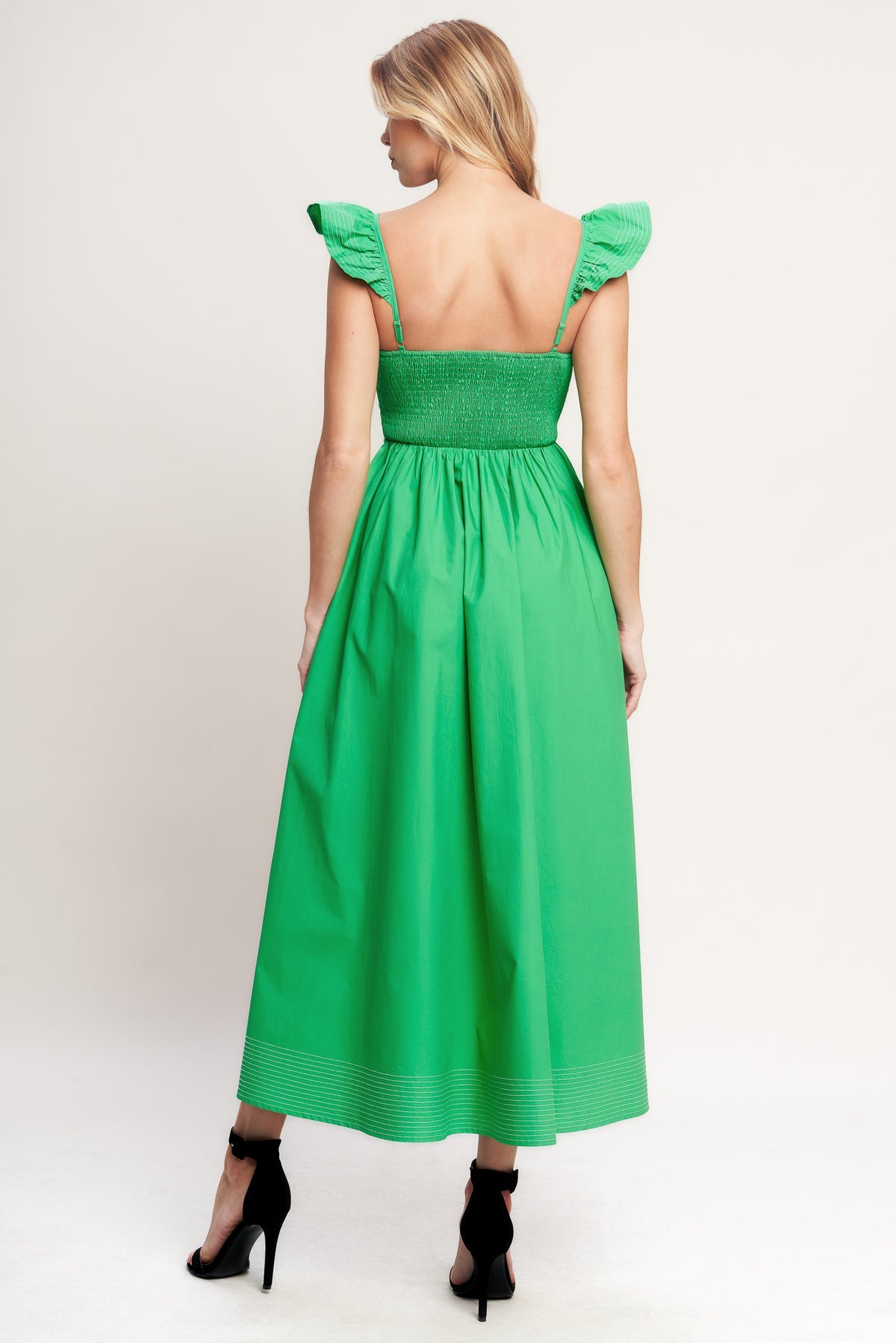 Cocktail Dresses Short Midi A Line Cocktail Dress Flying Tomato ID22872 Apple Green